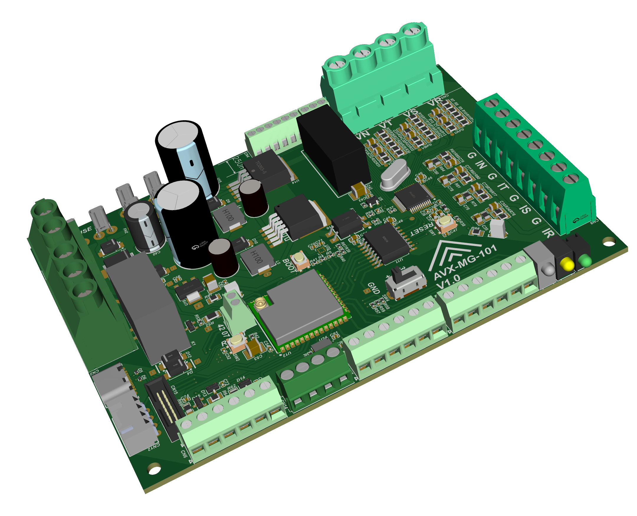 AVX-MG-101 three-phase energy meter
