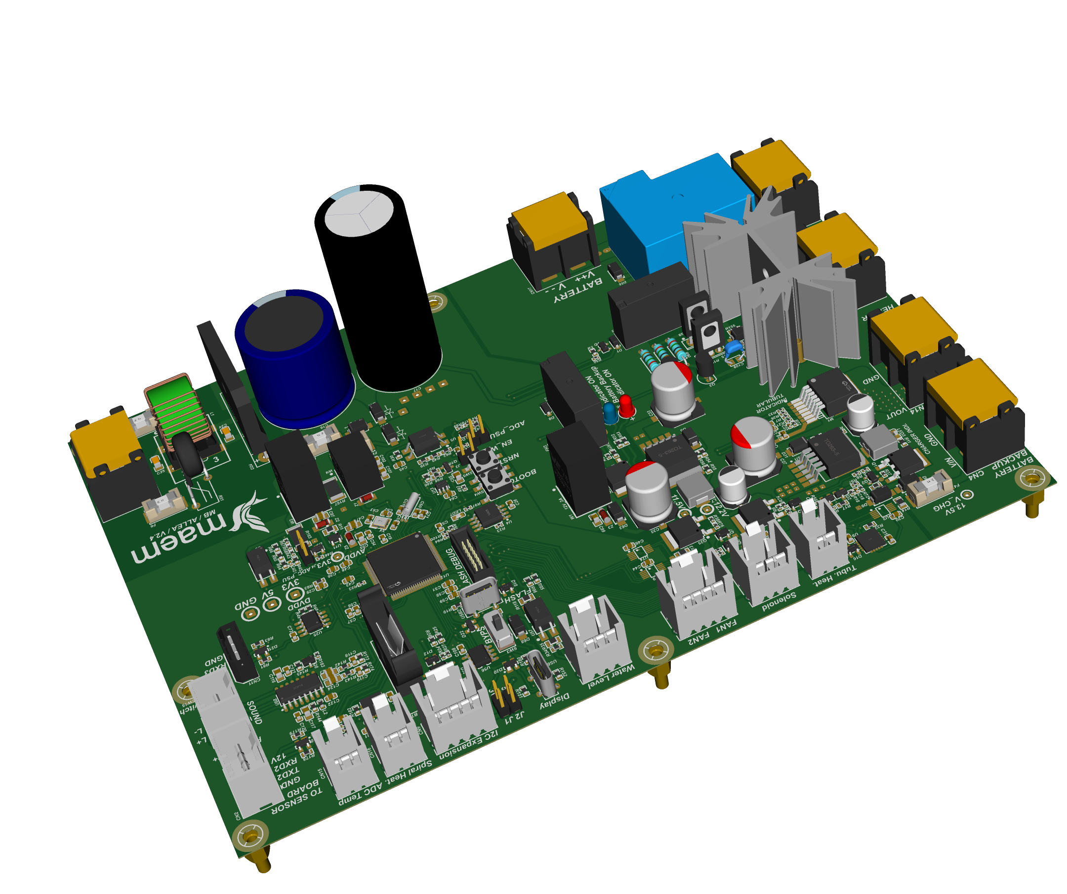 Baby incubator mainboard V2.4